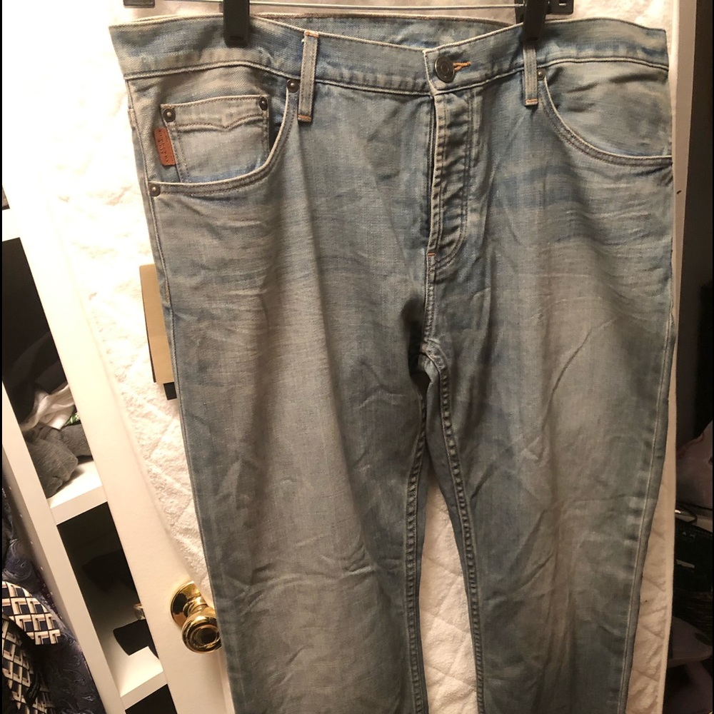 Burberry Brit Blue Jeans size 36W x 32L $225